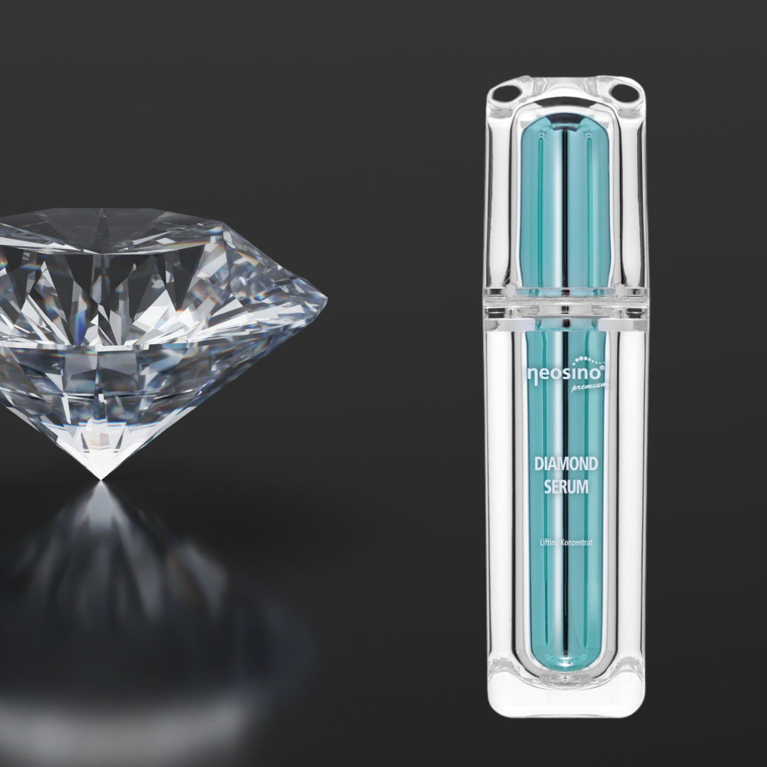 Sportlich elegante Frau mit glatter Haut – Diamond Serum als effektives Lifting-Gel mit mineralischer Tiefenwirkung