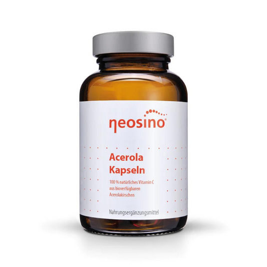 Acerola Vitamin C Kapseln von Neosino – natürliche Unterstützung für Immunsystem und Energie