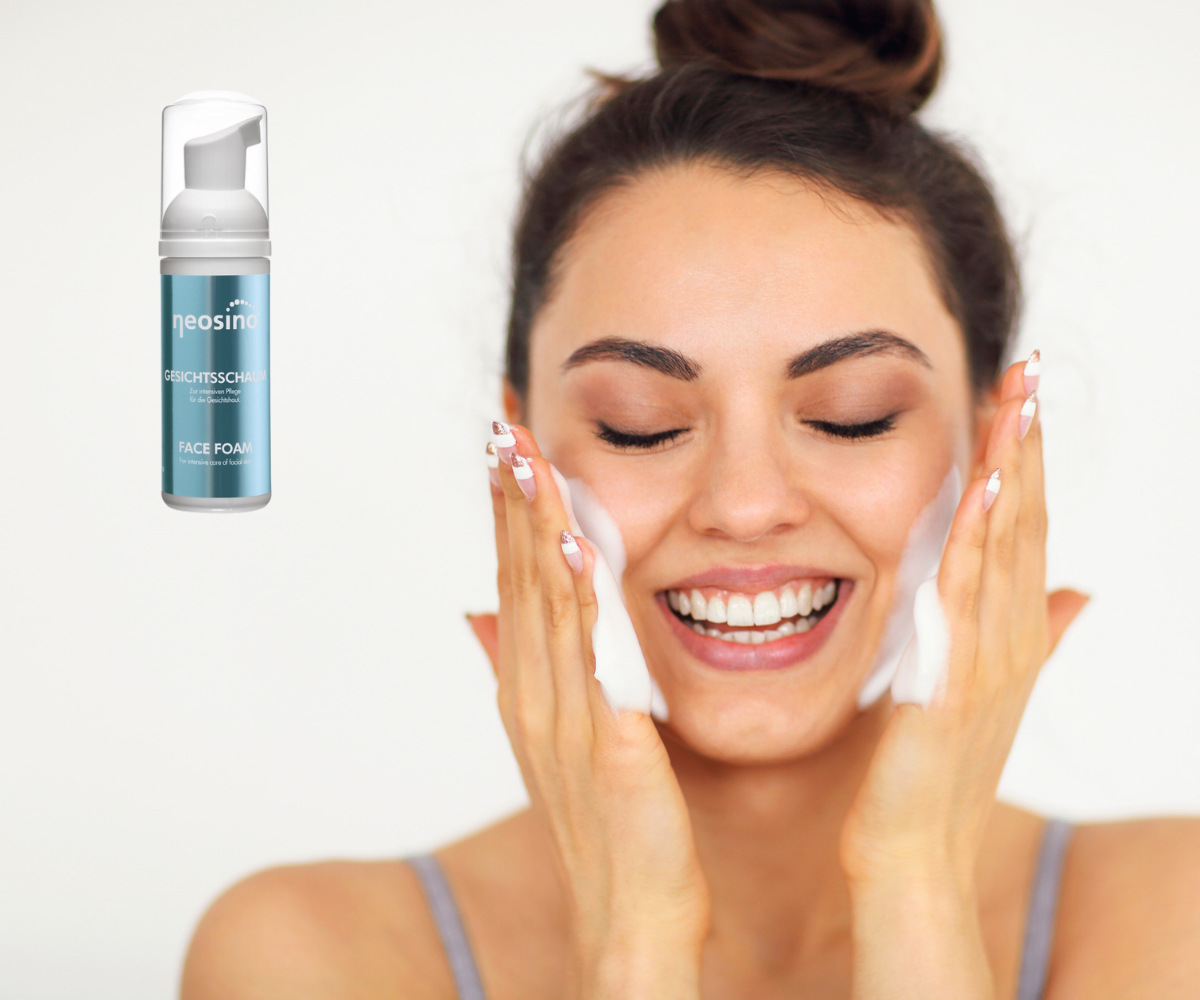 Neosino Gesichtsschaum – gründliche Reinigung & Pflege in einem Schritt