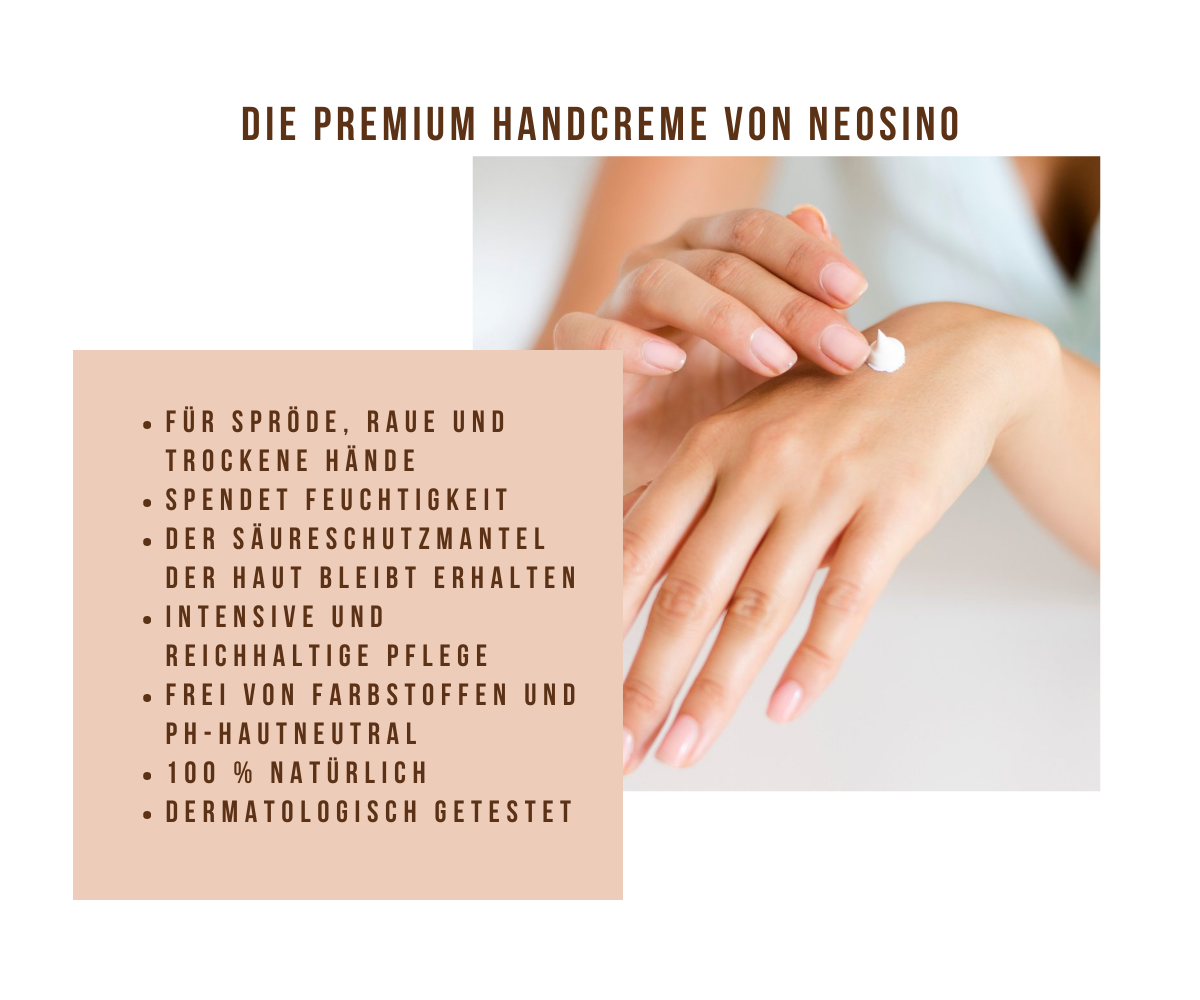 Pflegende Handcreme wird sanft aufgetragen – Schutz & Feuchtigkeit für strapazierte Hände