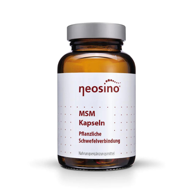 MSM Kapseln von Neosino – natürliche Unterstützung für Gelenke, Haut und Bindegewebe